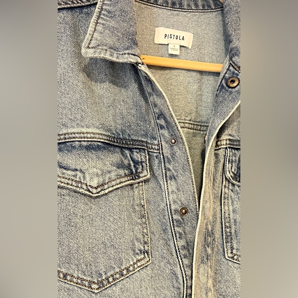Pistola AMIRA Denim Jacket NWOT 🩵 - Picture 13 of 17